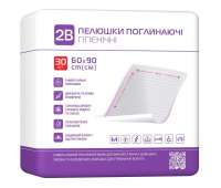 Пеленки 60*90 30шт впитывающие одноразовые 2B