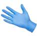 Перчатки нитриловые 50 пар L голубые MedPlast