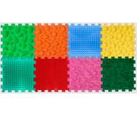 Набор массажных ковриков микс 8 шт Ortek Набор массажных ковриков микс 8 шт Ortek