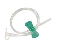 Катетер бабочка 21G (0.8 мм) зеленый