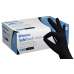 Перчатки нитриловые 100 шт (50 пар) S (6-7) Медиком SafeTouch Advanced Slim Black черные