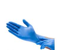 Перчатки нитриловые 100 шт (50 пар) M (7-8) Медиком SafeTouch Slim Blue голубые Перчатки нитриловые 100 шт (50 пар) M (7-8) Медиком SafeTouch Slim Blue голубые