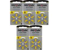 Батарейки 10 для слухового аппарата Rayovac Extra Advanced, 30 шт Батарейки 10 для слухового аппарата Rayovac Extra Advanced, 30 шт