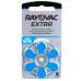 Батарейки для слухового аппарата 675 Rayovac Extra Advanced, 30 шт