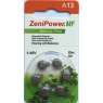 Батарейки A13 для слухового аппарата ZeniPower, 6 шт