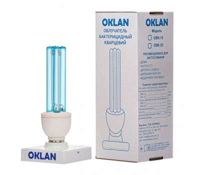  Бактерицидная лампа OKLAN OBK-15 купить