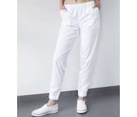 Медицинские женские джоггеры белые ТМ Белый Халат Медицинские женские джоггеры белые ТМ Белый Халат