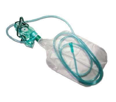 Маска с мешком для кислородного концентратора взрослая Маска с мешком для кислородного концентратора взрослая