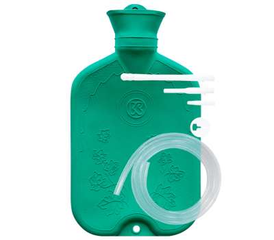 Грелка резиновая 2л Киевгума Б2 комбинированная с наконечником Грелка резиновая 2л Киевгума Б2 комбинированная с наконечником