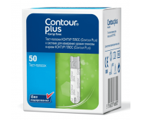 Тест полоски Contour Plus 50 шт (до 07,27) Тест полоски Contour Plus 50 шт (до 07,27)