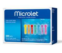 Ланцеты для глюкометра Microlet 200 шт Ланцеты для глюкометра Microlet 200 шт