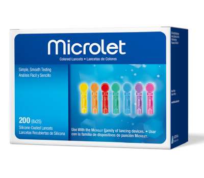 Ланцеты для глюкометра Microlet 200 шт Ланцеты для глюкометра Microlet 200 шт