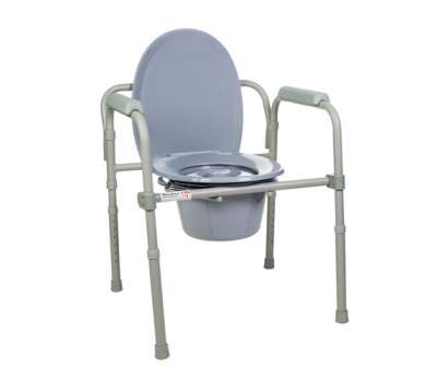 Стул туалетный складной стальной Dr Life 12627 Стул туалетный складной стальной Dr Life 12627