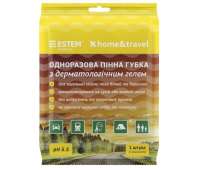 Estem home and travel губка одноразовая для мытья тела