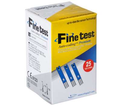 Тест-полоски Finetest Premium 25шт Тест-полоски Finetest Premium 25шт