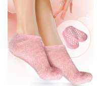 Гелевые увлажняющие носки GH-110 SPAgel розовые для женщин