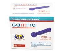 Ланцеты для глюкометра Gamma 50 шт Ланцеты для глюкометра Gamma 50 шт