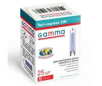 Тест полоски Gamma DM 25шт. (Gamma Diamond, Diamond Prima) (11,26) Тест полоски Gamma DM 25шт. (Gamma Diamond, Diamond Prima) (11,26)