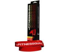 Петля резиновая для фитнеса красная 35-40кг FITNESSGUMA
