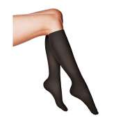 Гольфы компрессионные Lipoelastic Smooth-201 (1 класс, компрессия 18-21, 140 ден), черные