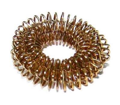 Су-джок для пальцев кольцо 30 мм №2 массажер пружинный Су-джок для пальцев кольцо 30 мм №2 массажер пружинный