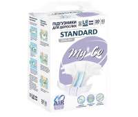 MyCo L (3) standard подгузники для взрослых 10 шт MyCo L (3) standard подгузники для взрослых 10 шт
