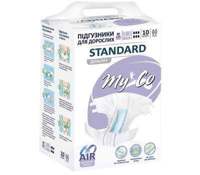 Подгузники для взрослых MyCo Standard M2 Подгузники для взрослых MyCo Standard M2