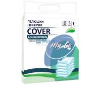 Пеленки одноразовые 60*60 MyCo 5 шт Пеленки одноразовые 60*60 MyCo 5 шт