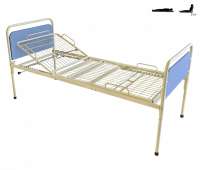 Кровать медицинская 2 секционная механическая ЛФ2021М Норма Трейд Кровать медицинская 2 секционная механическая ЛФ2021М Норма Трейд