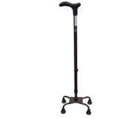 Трость на 4 опорах алюминиевая регулируемая HT-01-014 ТМ Норма Трейд Трость на 4 опорах алюминиевая регулируемая HT-01-014 ТМ Норма Трейд