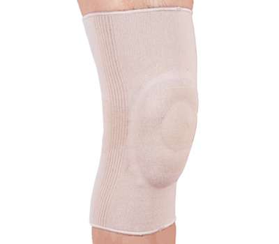 Бандаж эластичный на коленный сустав с гелевым кольцом ES-710 Ortop Бандаж эластичный на коленный сустав с гелевым кольцом ES-710 Ortop
