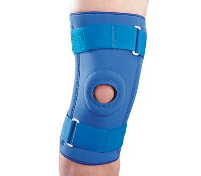 Бандаж неопреновый на коленный сустав со спиральными ребрами NS-706 Ortop Бандаж неопреновый на коленный сустав со спиральными ребрами NS-706 Ortop