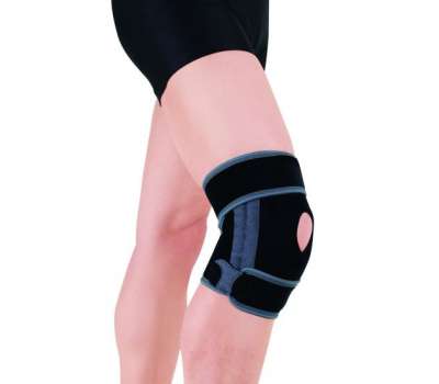 Разъемный короткий наколенник с силиконовым кольцом и спиральными ребрами Ortop ES-7A91 Разъемный короткий наколенник с силиконовым кольцом и спиральными ребрами Ortop ES-7A91