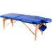 Массажный стол OSD SMT-WT021 деревянный складной синий (2 секции)