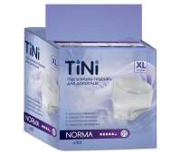 Подгузники-трусики для взрослых XL4 10шт TINI NORMA Подгузники-трусики для взрослых XL4 10шт TINI NORMA