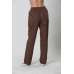 Брюки женские на шнурке "Коричневые" для медицинского костюма Брюки женские на шнурке "Коричневые" для медицинского костюма
