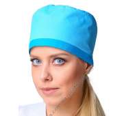 Шапочка медицинская голубая Профмода Шапочка медицинская голубая Профмода