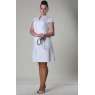 Халат медицинский женский "Лилия" короткий рукав