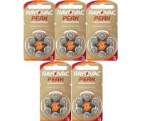 Батарейки для слуховых аппаратов Rayovac Peak 13 (30 шт) Батарейки для слуховых аппаратов Rayovac Peak 13 (30 шт)
