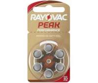 Батарейки для слуховых аппаратов Rayovac Peak 312 (6 шт) Батарейки для слуховых аппаратов Rayovac Peak 312 (6 шт)