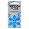 Батарейки №675 для слухового аппарата Rayovac Extra Advanced, 6 шт