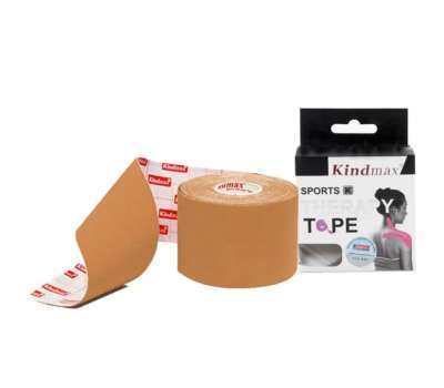 Кинезио тейп KINDMAX KT, бежевый Кинезио тейп KINDMAX KT, бежевый