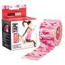 Кинезио тейп RockTape Design, розовый принт