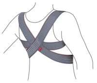 Реклинатор осанки эластичный Remed R2101 Реклинатор осанки эластичный Remed R2101