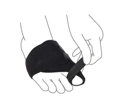 Бандаж вальгусный ночной с отводящим ребром жесткости R7203 Бандаж вальгусный ночной с отводящим ребром жесткости R7203