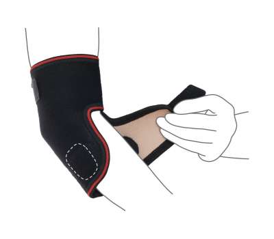 Бандаж на локтевой сустав разъемный R9205 Remed