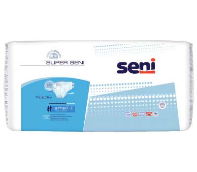 Seni super Small (1) подгузники для взрослых 30 шт Seni super Small (1) подгузники для взрослых 30 шт