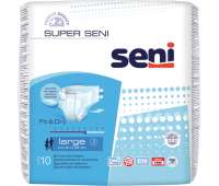 Seni (Сени) Super Large (3), 10шт подгузники для взрослых Seni (Сени) Super Large (3), 10шт подгузники для взрослых