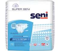 Seni (Сени) Super Extra Large (4), 10шт подгузники для взрослых Seni (Сени) Super Extra Large (4), 10шт подгузники для взрослых