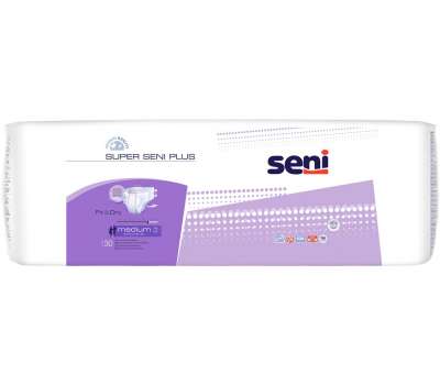 Seni Super Plus Medium (2) - 30 шт подгузники для взрослых Seni Super Plus Medium (2) - 30 шт подгузники для взрослых
